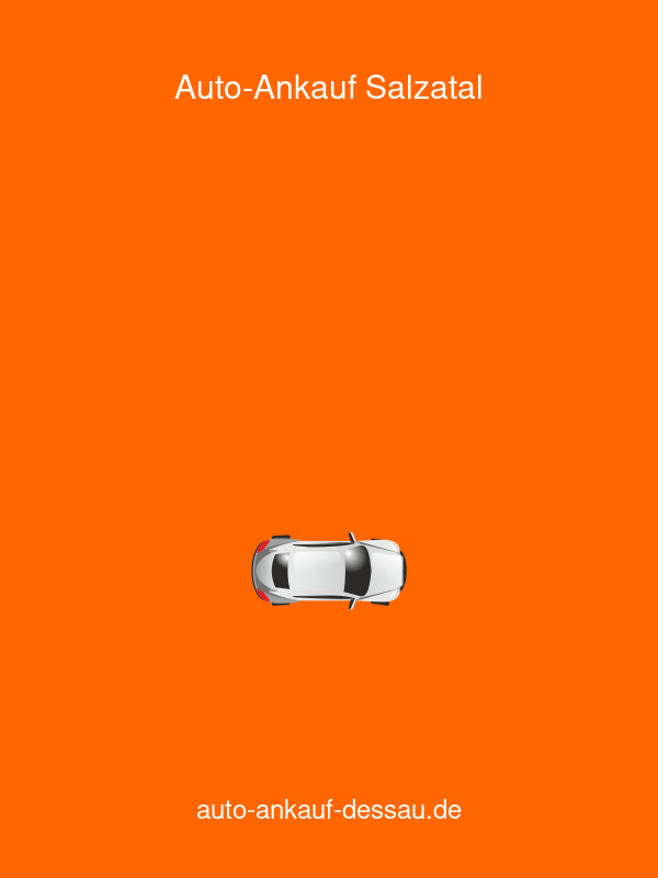 Auto-Ankauf Dessau