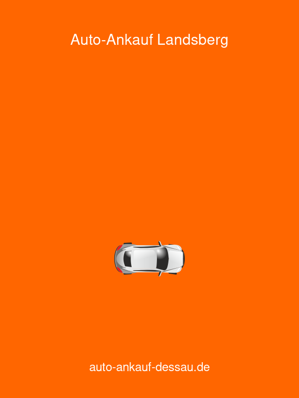 Auto-Ankauf Dessau