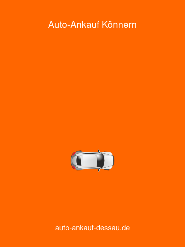 Auto-Ankauf Dessau