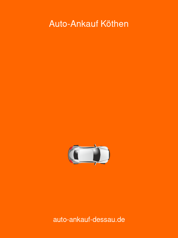Auto-Ankauf Dessau