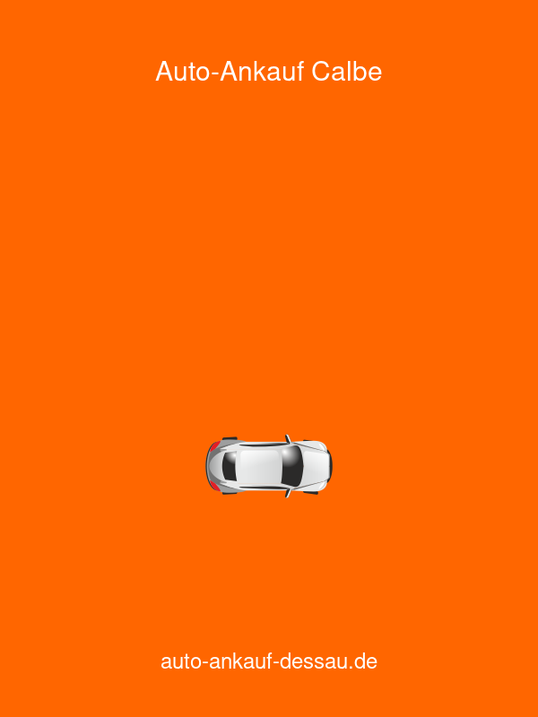 Auto-Ankauf Dessau