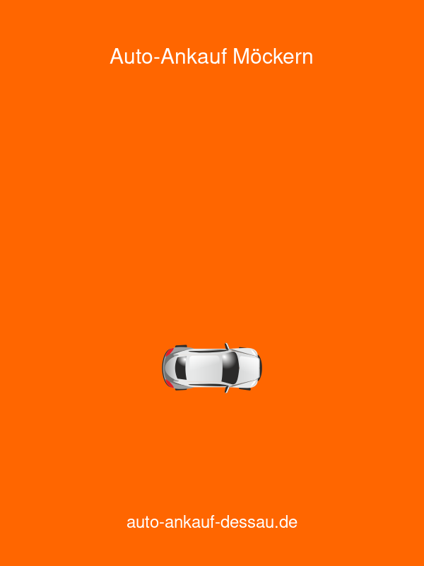 Auto-Ankauf Dessau