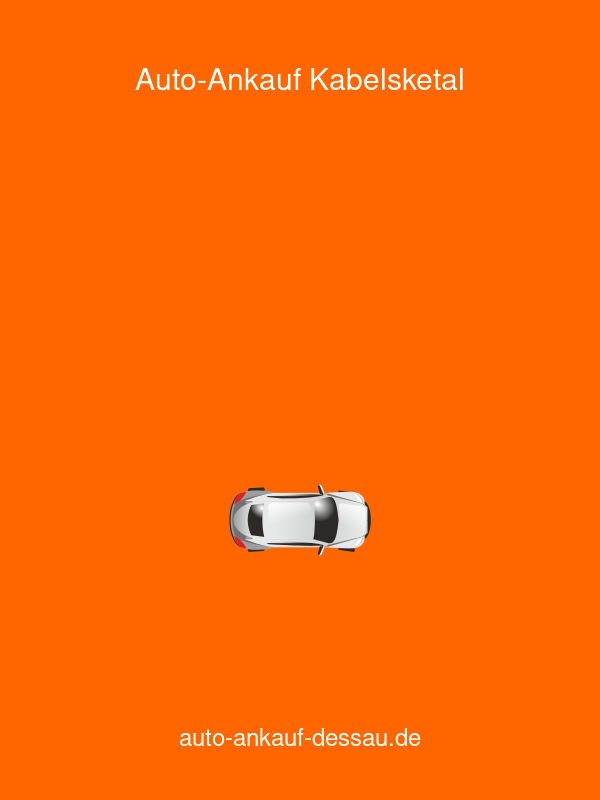 Auto-Ankauf Dessau